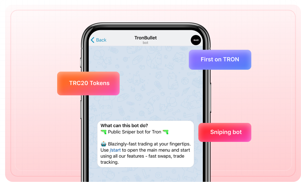 Tron Bullet Bot snapshot